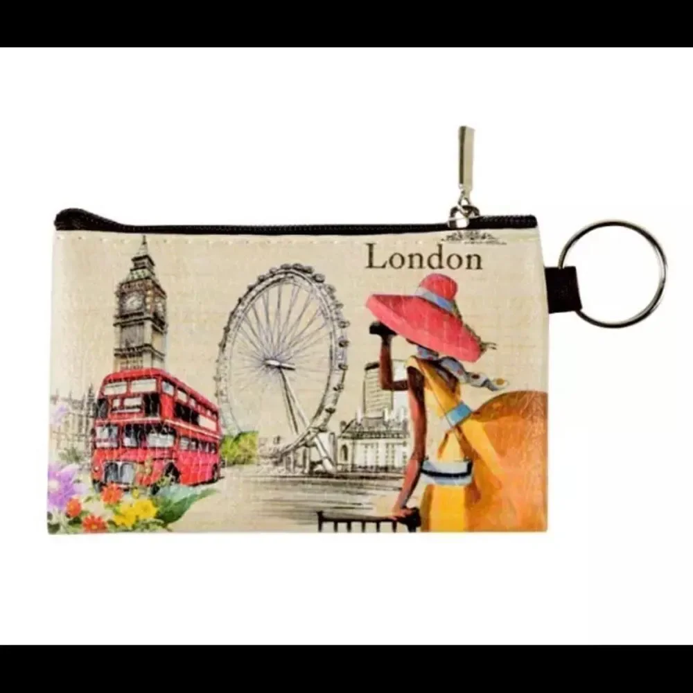 LONDON BIG BEN COIN PURSE/CARD HOLDER‎